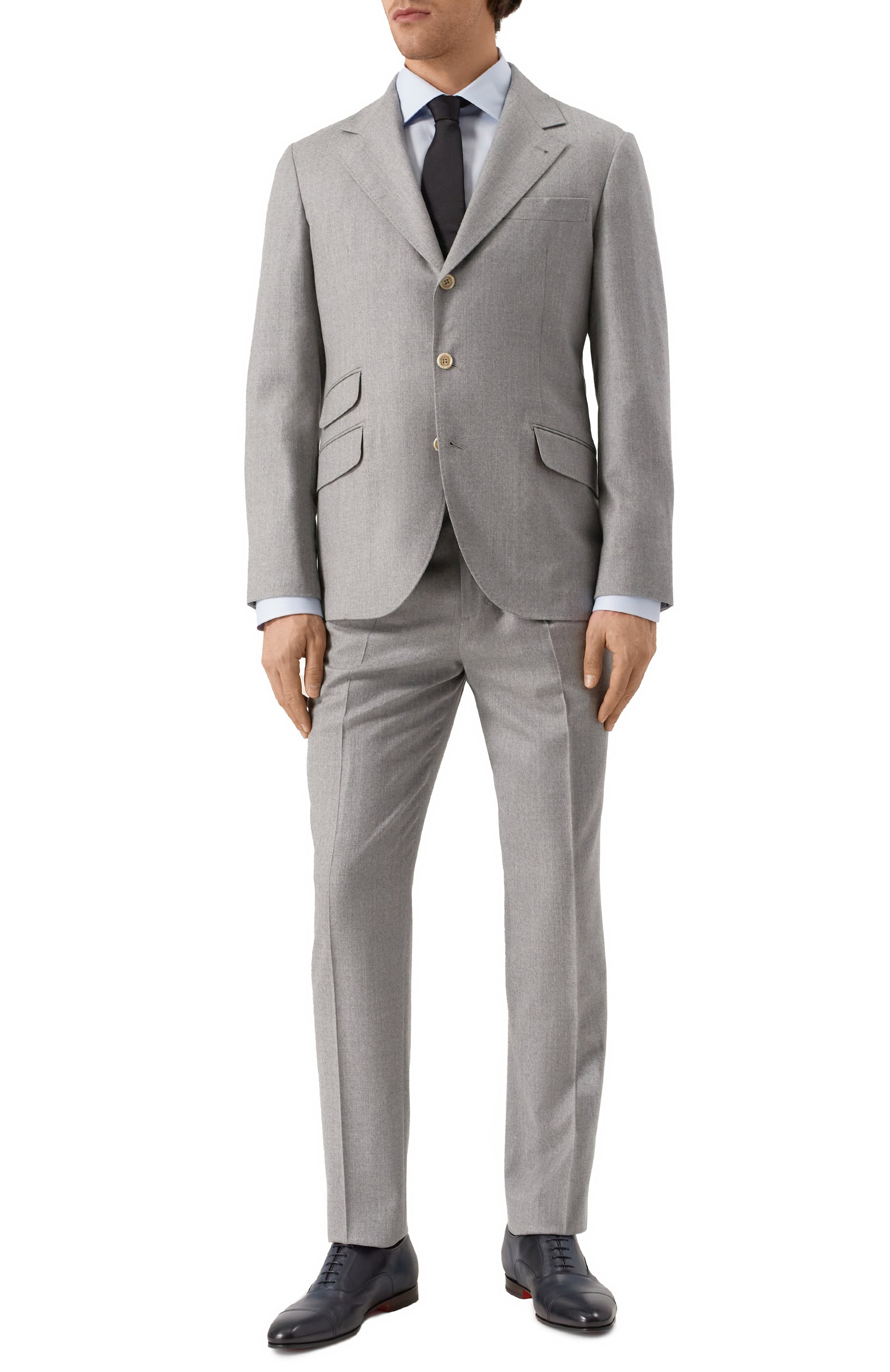 Шерстяной костюм BRUNELLO CUCINELLI, арт. ME226LDWH, фото 1