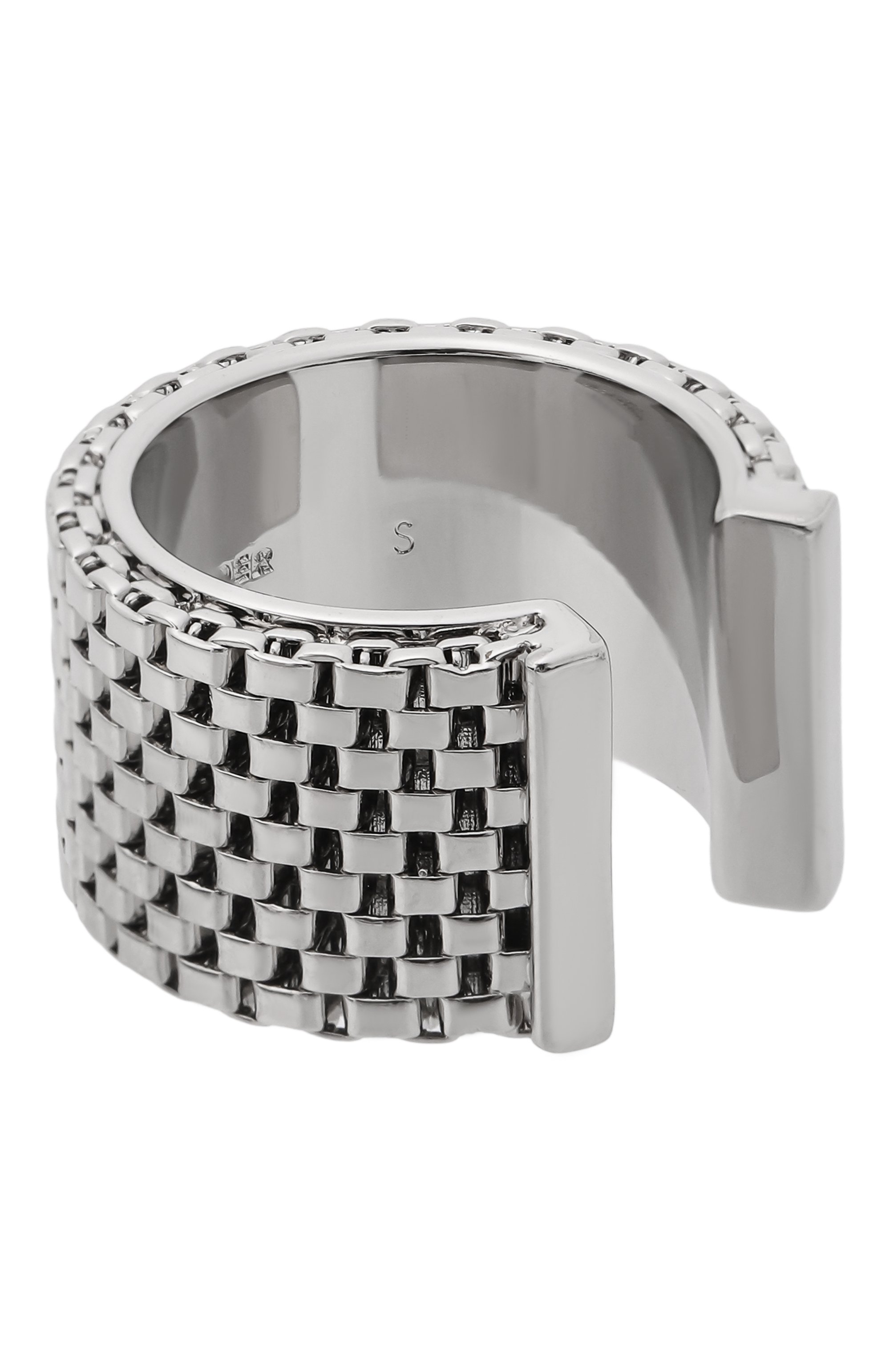 Кольцо JIL SANDER серебряного цвета по цене 49950 руб., арт. J12UQ0103 P6959, фото 3 Кольцо JIL SANDER, арт. J12UQ0103 P6959, фото 3