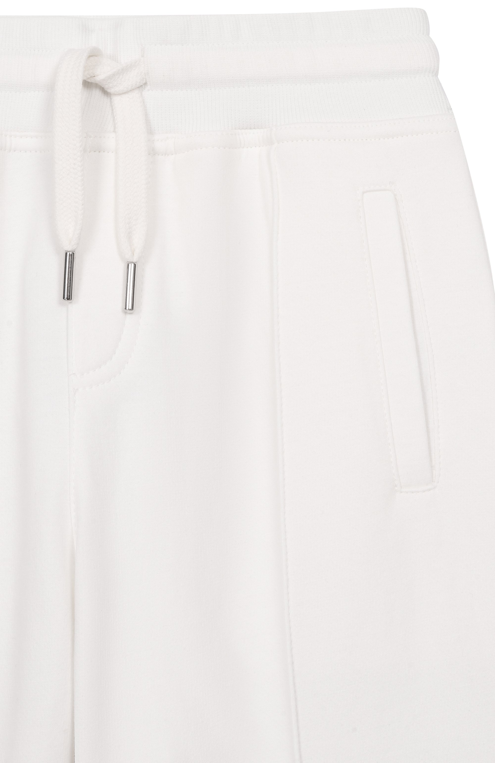 Хлопковые джоггеры BRUNELLO CUCINELLI белого цвета по цене 52950 руб., арт. BW863E331B, фото 3 Хлопковые джоггеры BRUNELLO CUCINELLI, арт. BW863E331B, фото 3