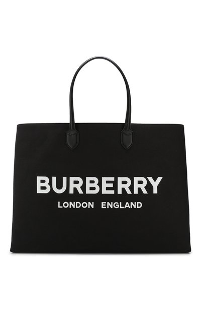 Текстильная сумка-шопер BURBERRY, арт. 8009268, фото 1