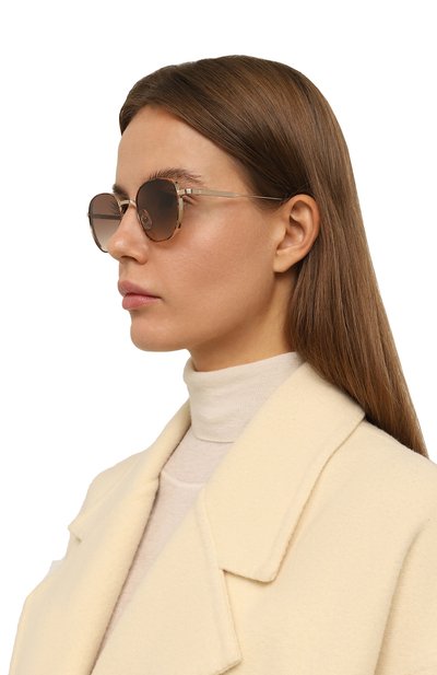 Солнцезащитные очки LUNETTERIE GENERALE, арт. STUDI0 54 WHITE G0LD GLB, фото 2
