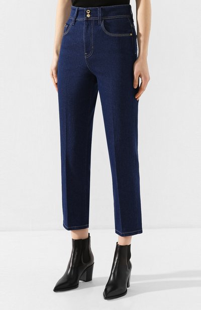 Джинсы VERSACE JEANS COUTURE синего цвета по цене 22600 руб., арт. A1HVA0TI-VDP515/A0B54, фото 3 Джинсы VERSACE JEANS COUTURE, арт. A1HVA0TI-VDP515/A0B54, фото 3