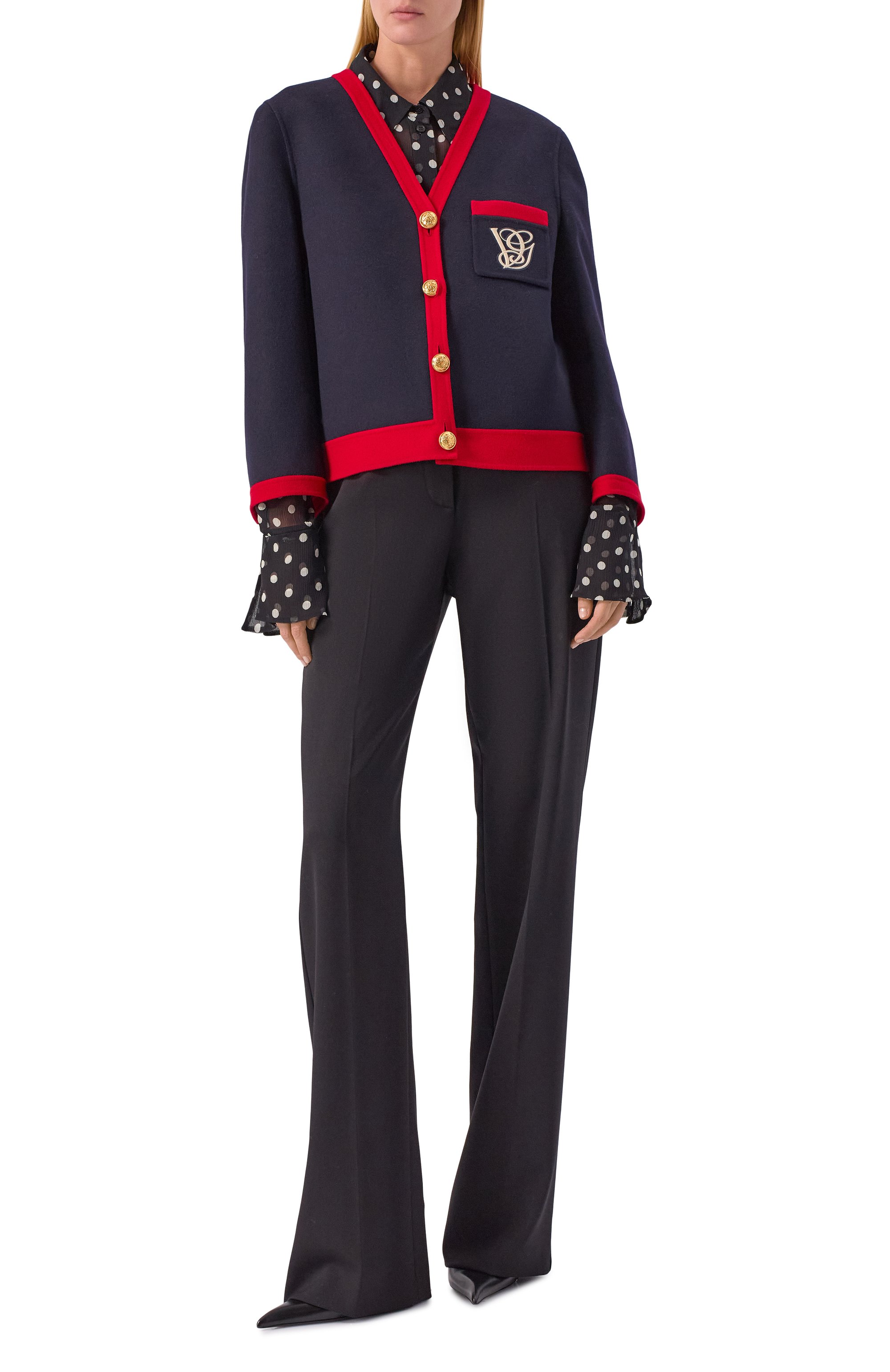 Жакет из шерсти и кашемира VALENTINO, арт. 7B3CE4L0/6JA, фото 2