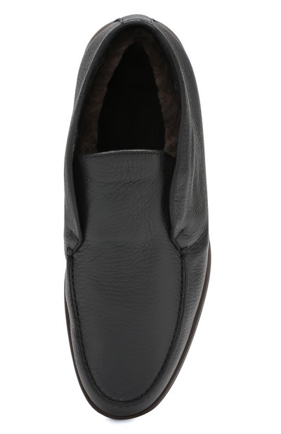 Кожаные ботинки open walk  с внутренней меховой отделкой LORO PIANA, арт. FAI5538, фото 5