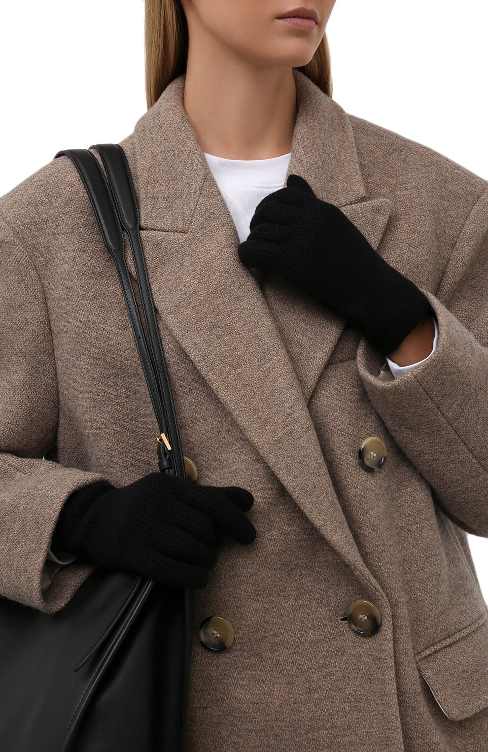 Кашемировые перчатки INVERNI, арт. 2576 GU, фото 2