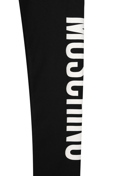 Хлопковые легинсы MOSCHINO, арт. HDP075/LBA00, фото 3