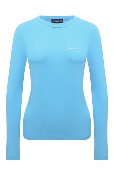 Женская хлопковый лонгслив JACQUEMUS, арт. 211JS002-2160