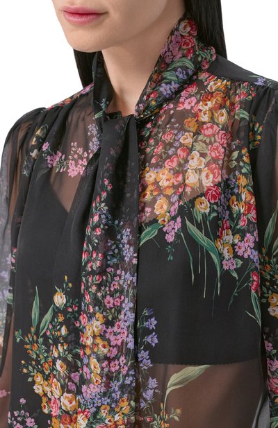 Шелковая блузка DOLCE & GABBANA, арт. F5J57T/IS100, фото 5