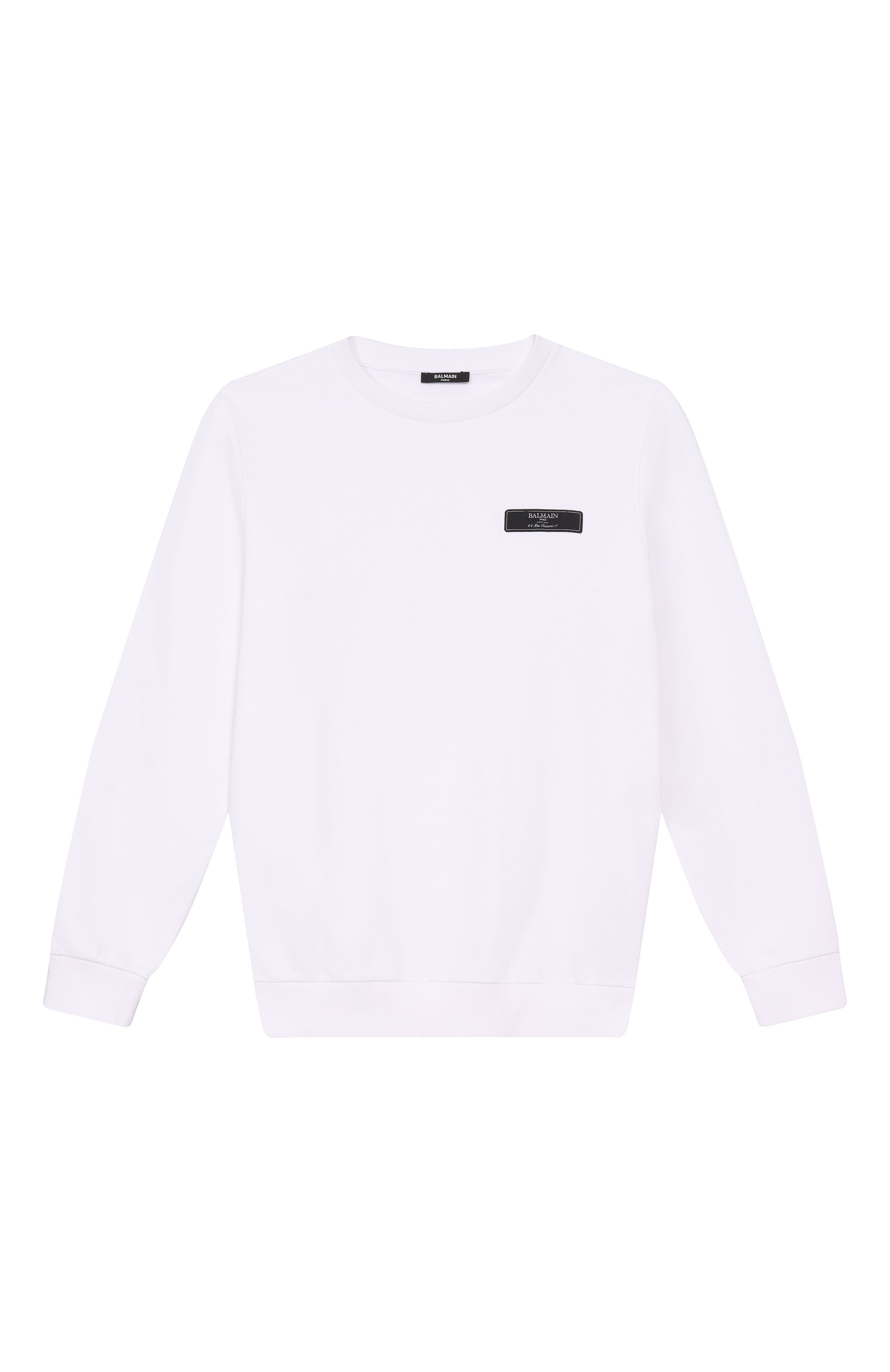 Хлопковый свитшот BALMAIN, арт. BW4P10, фото 1