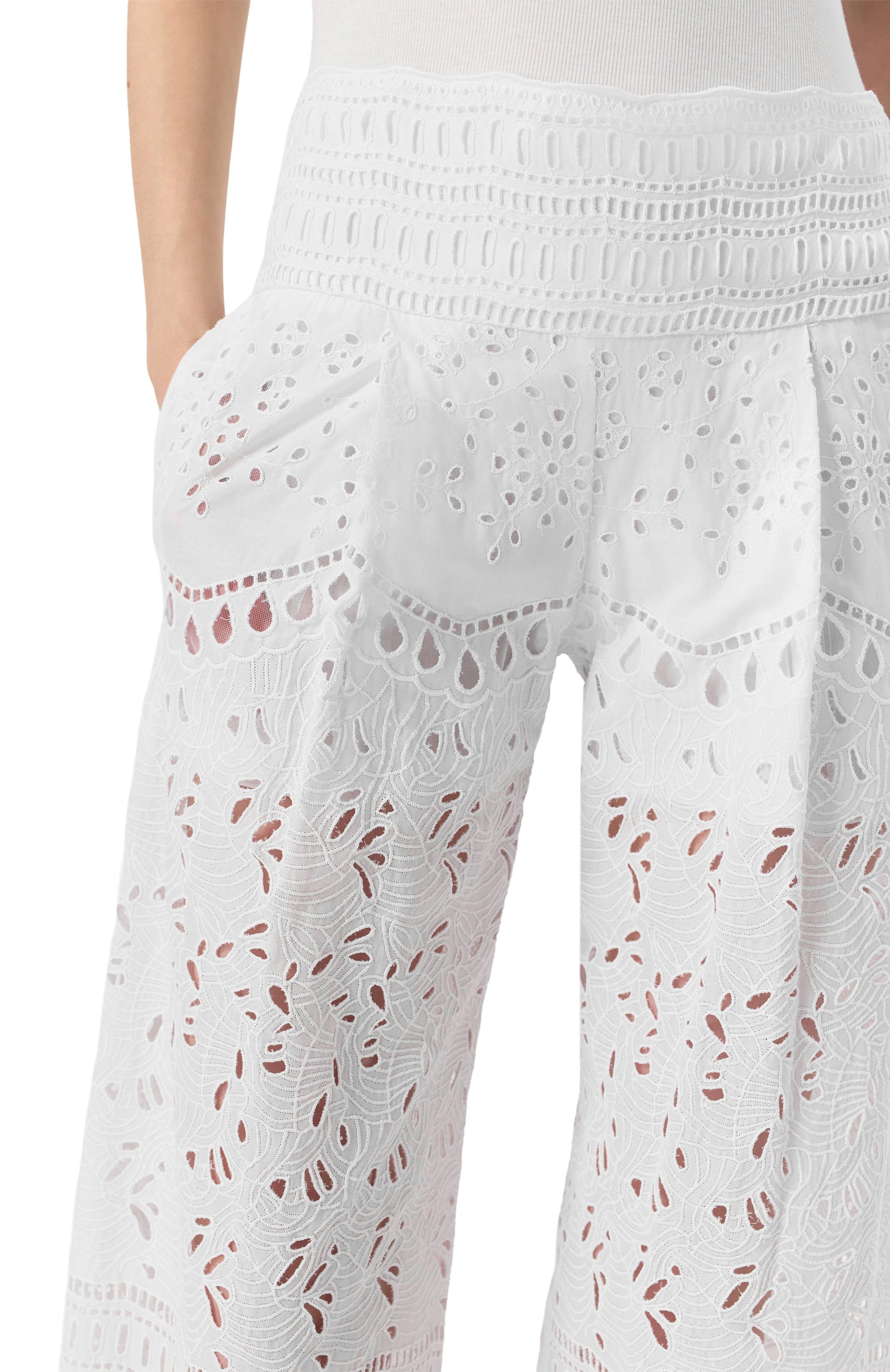 Хлопковые брюки ERMANNO SCERVINO, арт. D464P601FDRXT, фото 5