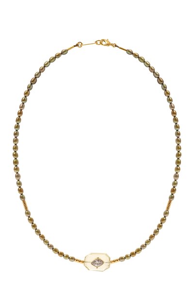 Женское колье HANKA_IN, арт. INS-CH-PKA-QLEM-CZ-1M