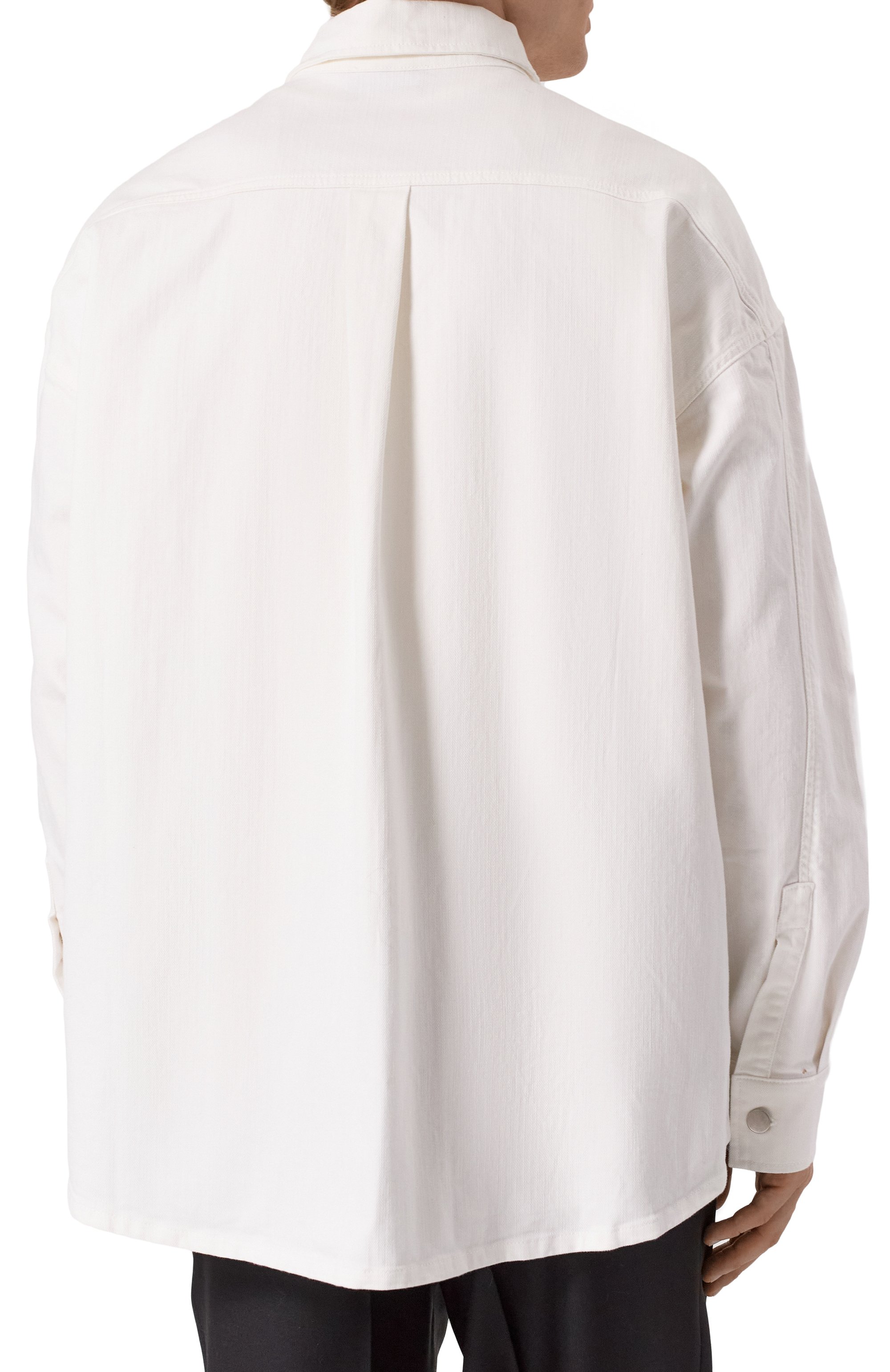 Хлопковая рубашка ANDREA YA'AQOV белого цвета по цене 59600 руб., арт. 25MBEL59, фото 4 Хлопковая рубашка ANDREA YA'AQOV, арт. 25MBEL59, фото 4