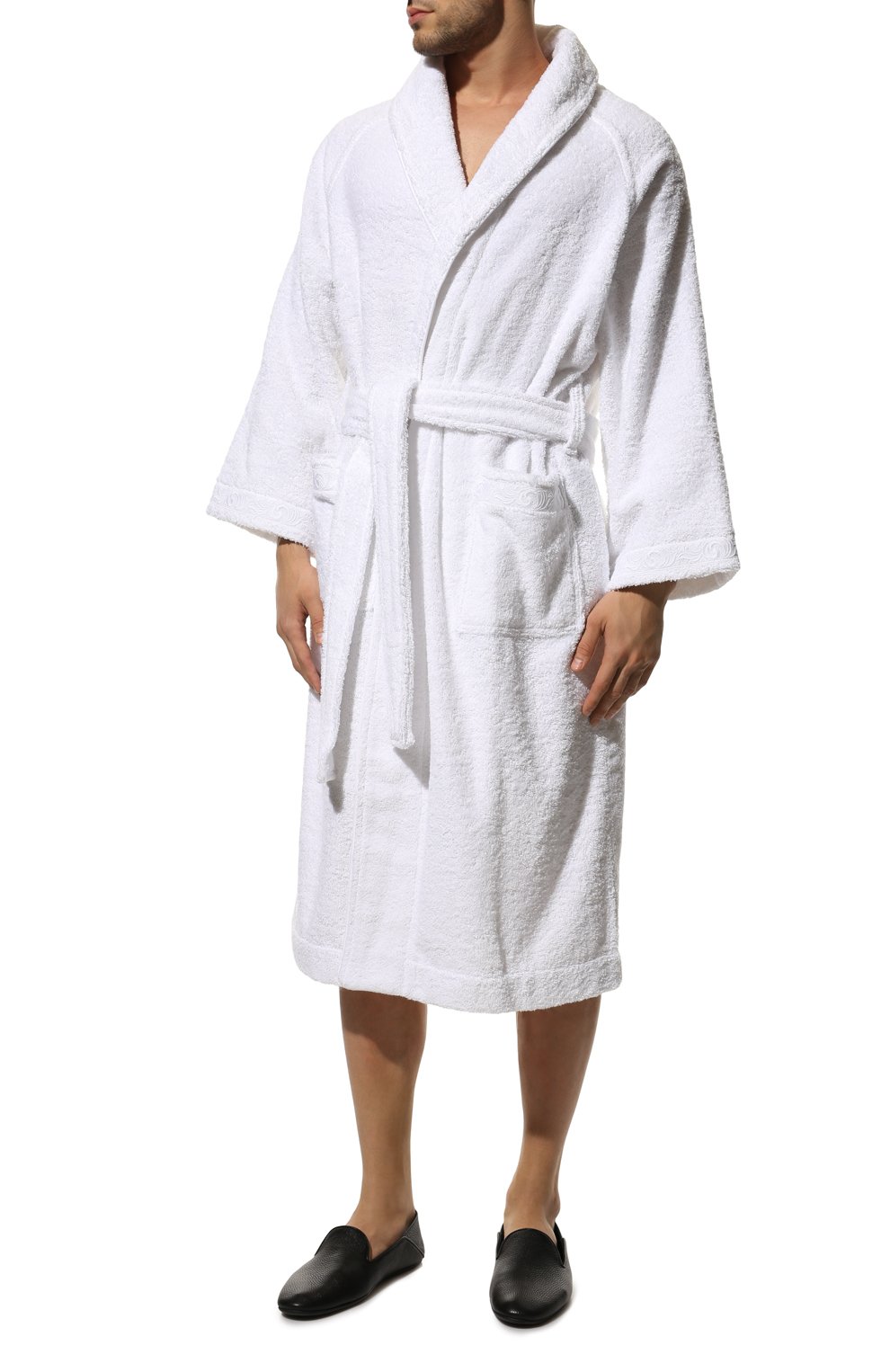Хлопковый халат FRETTE, арт. FSSL01 21D620 0000, фото 3