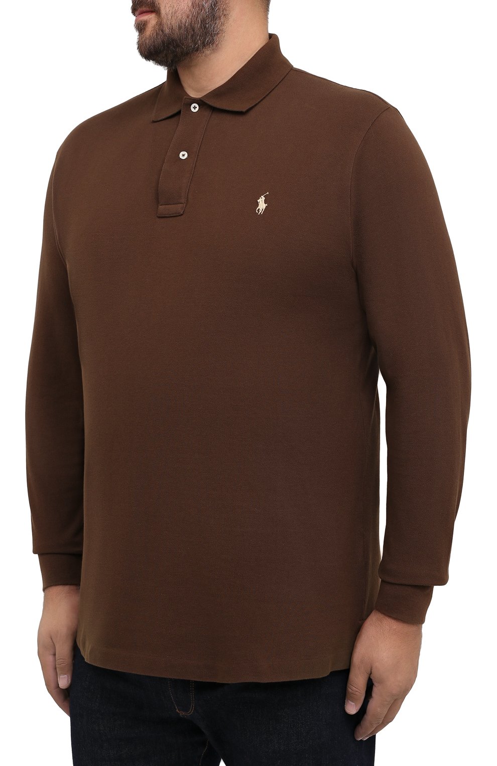 Хлопковое поло POLO RALPH LAUREN, арт. 711680792/PRL BS, фото 3