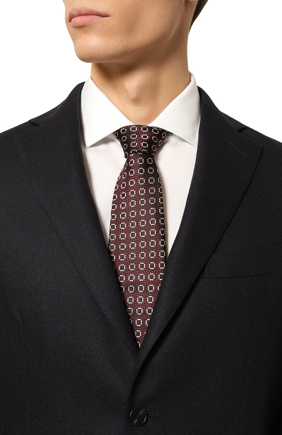 Шелковый галстук ZEGNA, арт. 1P8/Z8D81TA8, фото 2