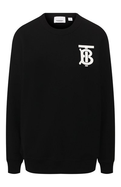 Женский хлопковый свитшот BURBERRY, арт. 8024346