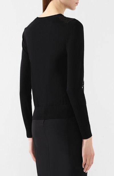 Кардиган из смеси шерсти и хлопка DOLCE & GABBANA, арт. FX359T/JAMTG, фото 4