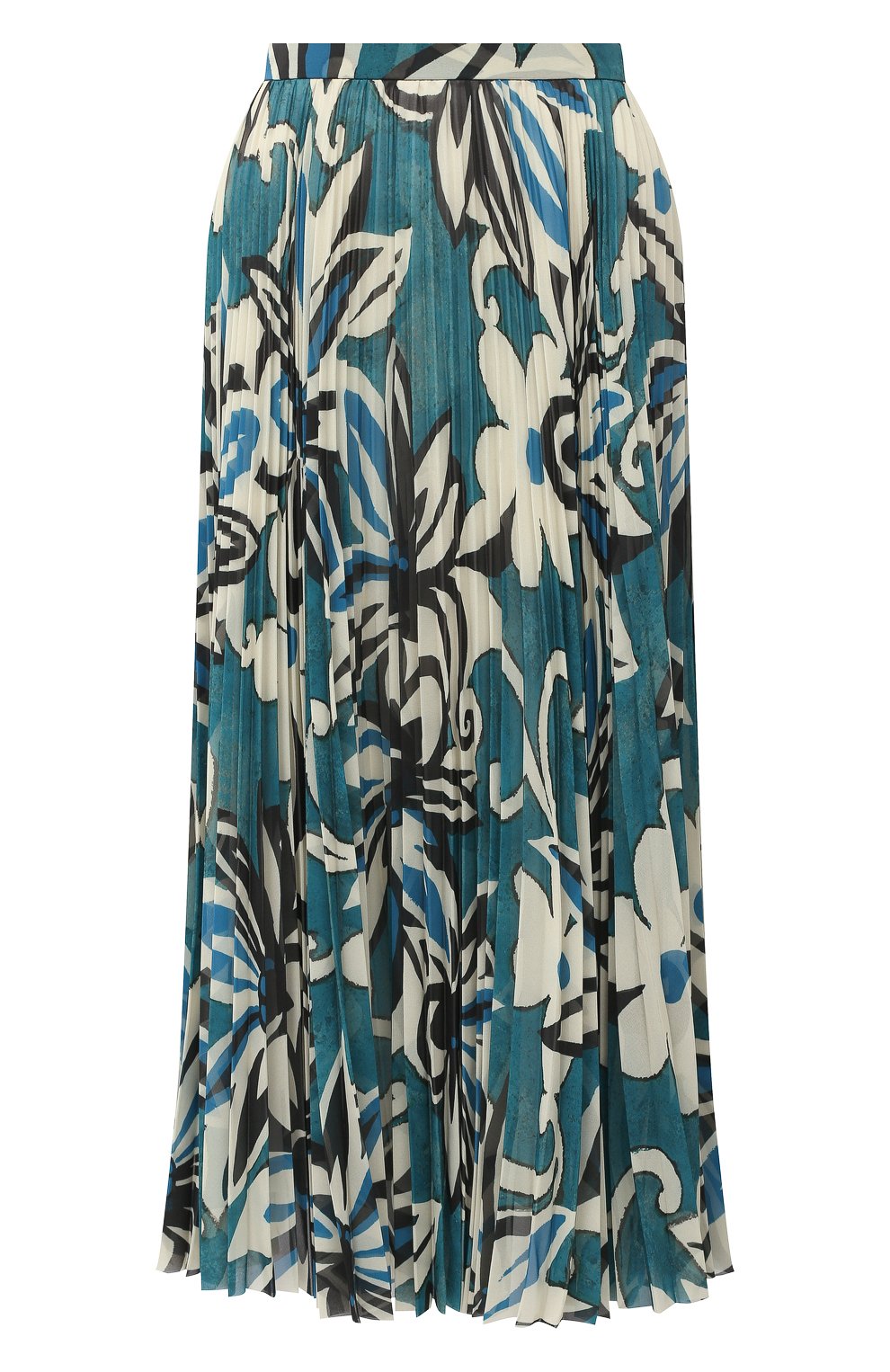 Юбка DRIES VAN NOTEN бирюзового цвета по цене 78150 руб., арт. 202-30830-1062, фото 1 Юбка DRIES VAN NOTEN, арт. 202-30830-1062, фото 1