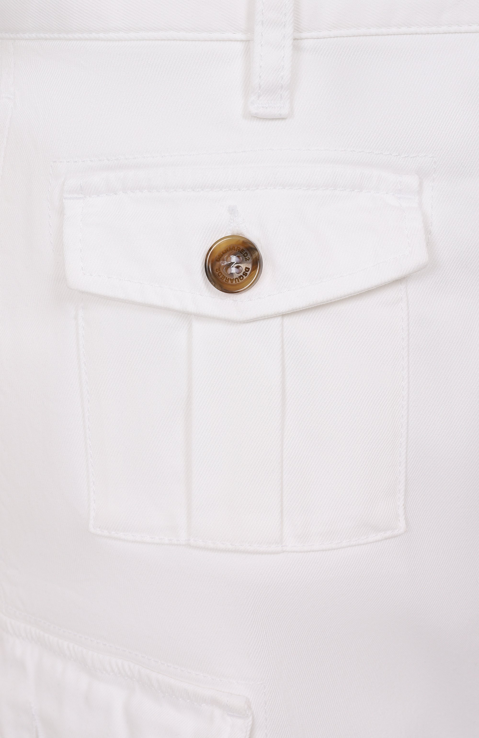 Хлопковые брюки-карго DSQUARED2, арт. S74KB0818/S39021, фото 6