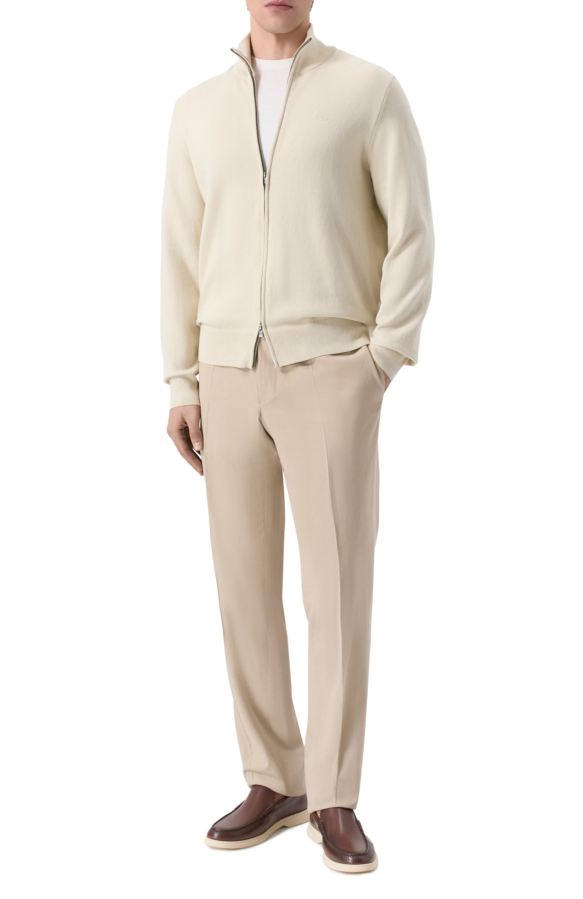 Кожаные лоферы sienne BOSS, арт. 50557667, фото 2