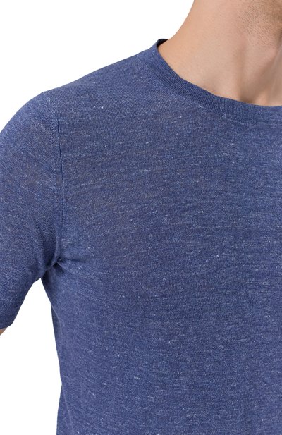 Джемпер изо льна и хлопка BRUNELLO CUCINELLI, арт. M2L00340, фото 5