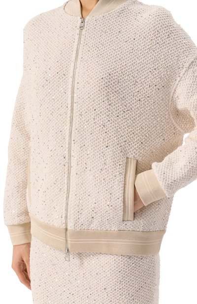 Бомбер из хлопка и вискозы D.EXTERIOR, арт. 60480, фото 5