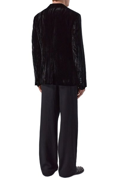 Бархатный пиджак ANN DEMEULEMEESTER, арт. B0013732/FA710, фото 4