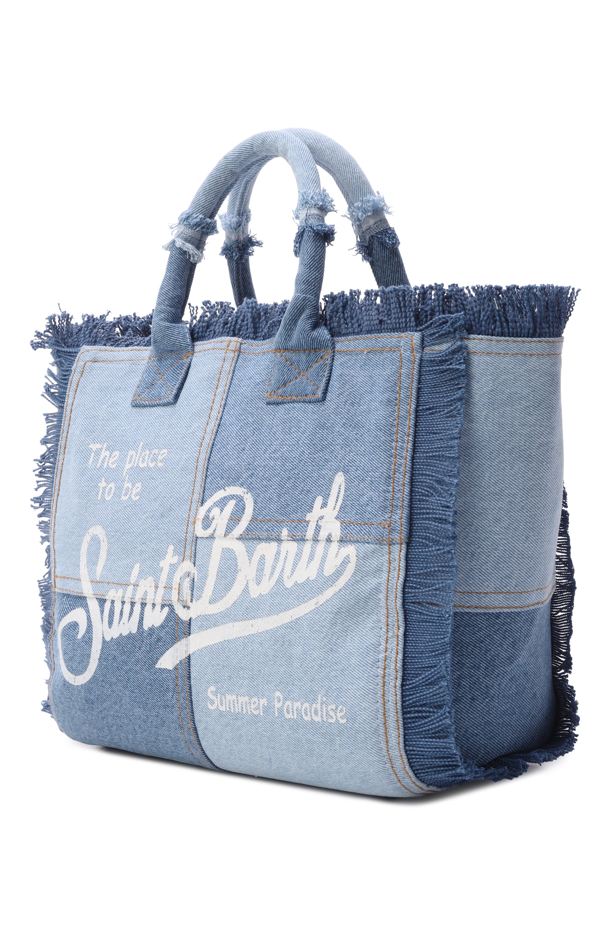 Сумка MC2 SAINT BARTH голубого цвета по цене 23450 руб., арт. C0L0001-00402L/C0LETTE, фото 2 Сумка MC2 SAINT BARTH, арт. C0L0001-00402L/C0LETTE, фото 2