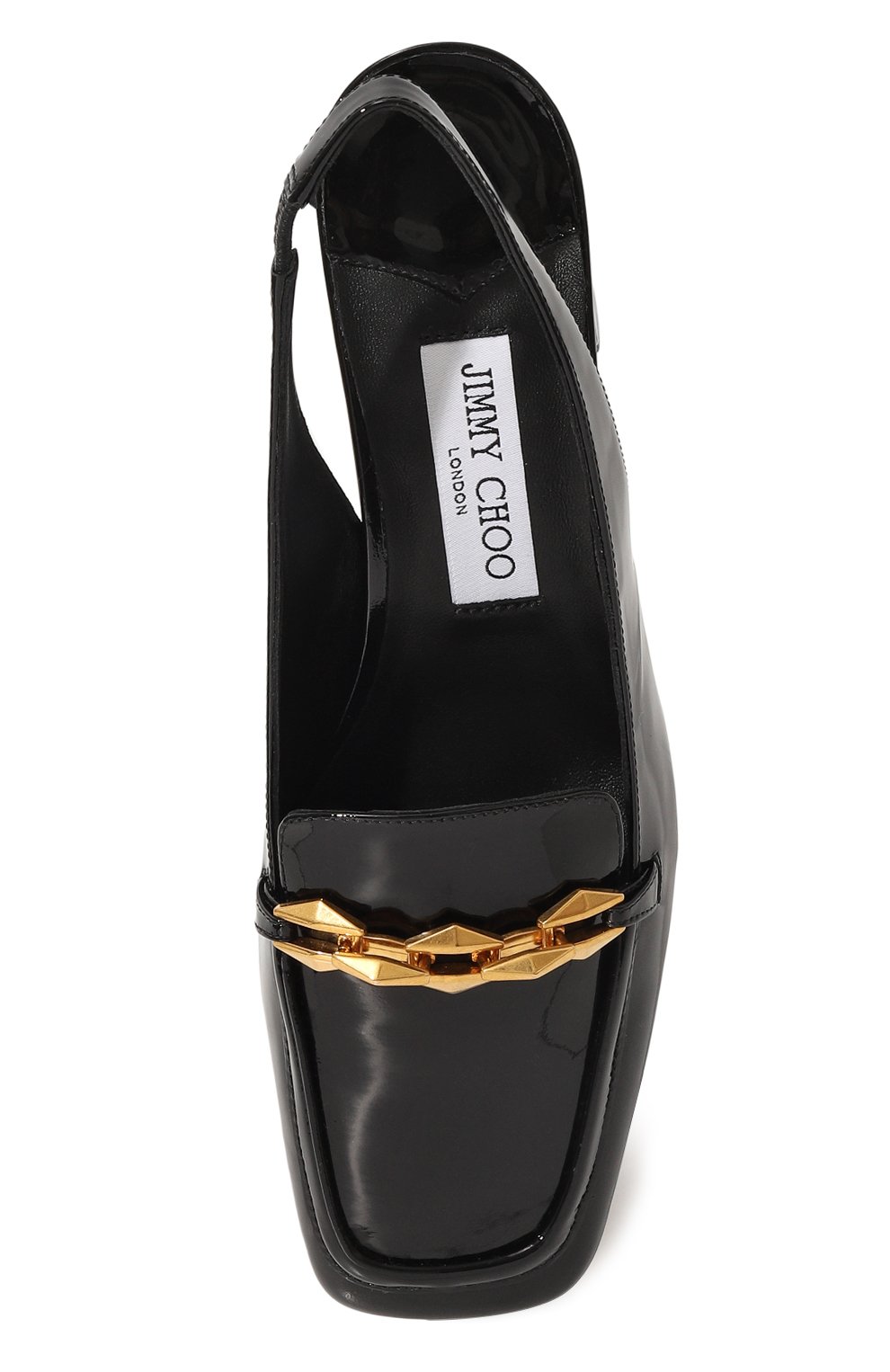 Кожаные туфли diamond tilda JIMMY CHOO, арт. DIAM0ND TILDA SB 45/S0P, фото 6