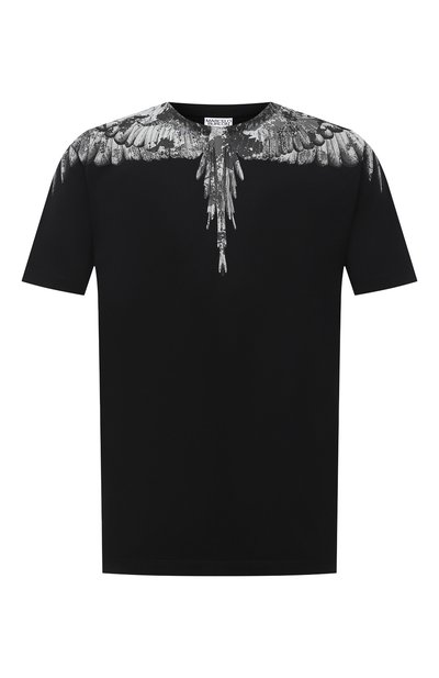 Хлопковая футболка MARCELO BURLON, арт. CMAA018E20JER002, фото 1