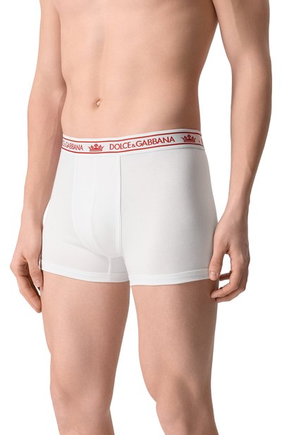 Хлопковые боксеры DOLCE & GABBANA, арт. M4F47J/0N0DA, фото 2