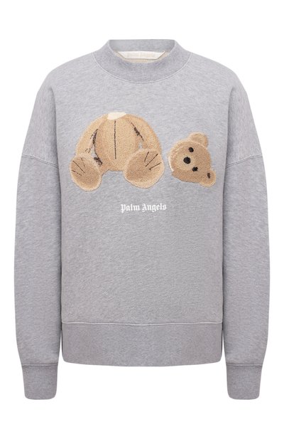 Хлопковый свитшот PALM ANGELS, арт. PWBA017F21FLE0030960, фото 1