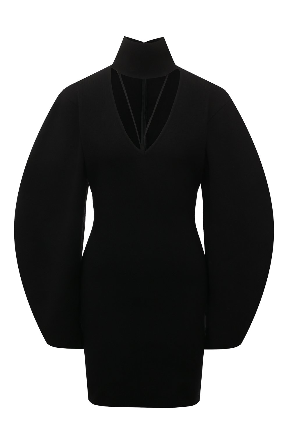 Платье из вискозы ANDREADAMO черного цвета по цене 81800 руб., арт. ADPF23DR12770473, фото 1 Платье из вискозы ANDREADAMO, арт. ADPF23DR12770473, фото 1