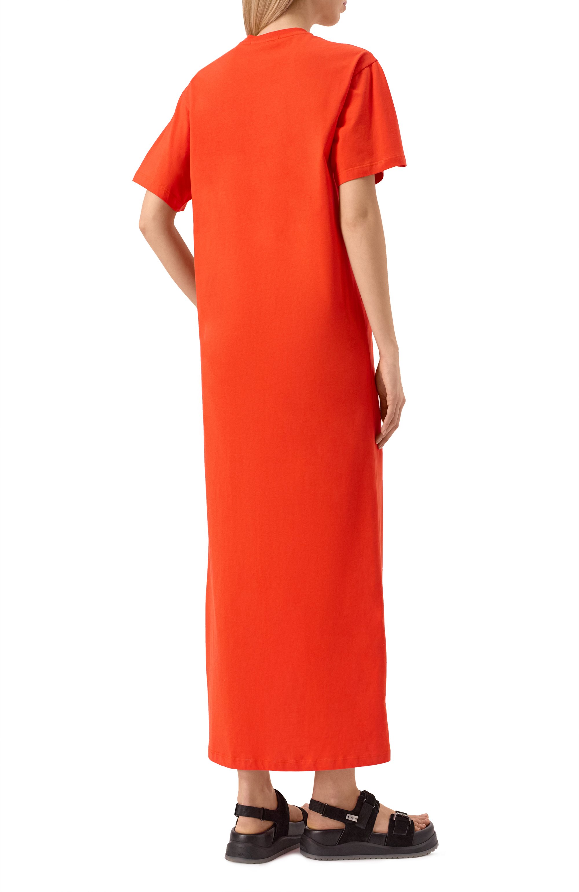 Хлопковое платье MSGM, арт. 3841MDA83/257002, фото 4