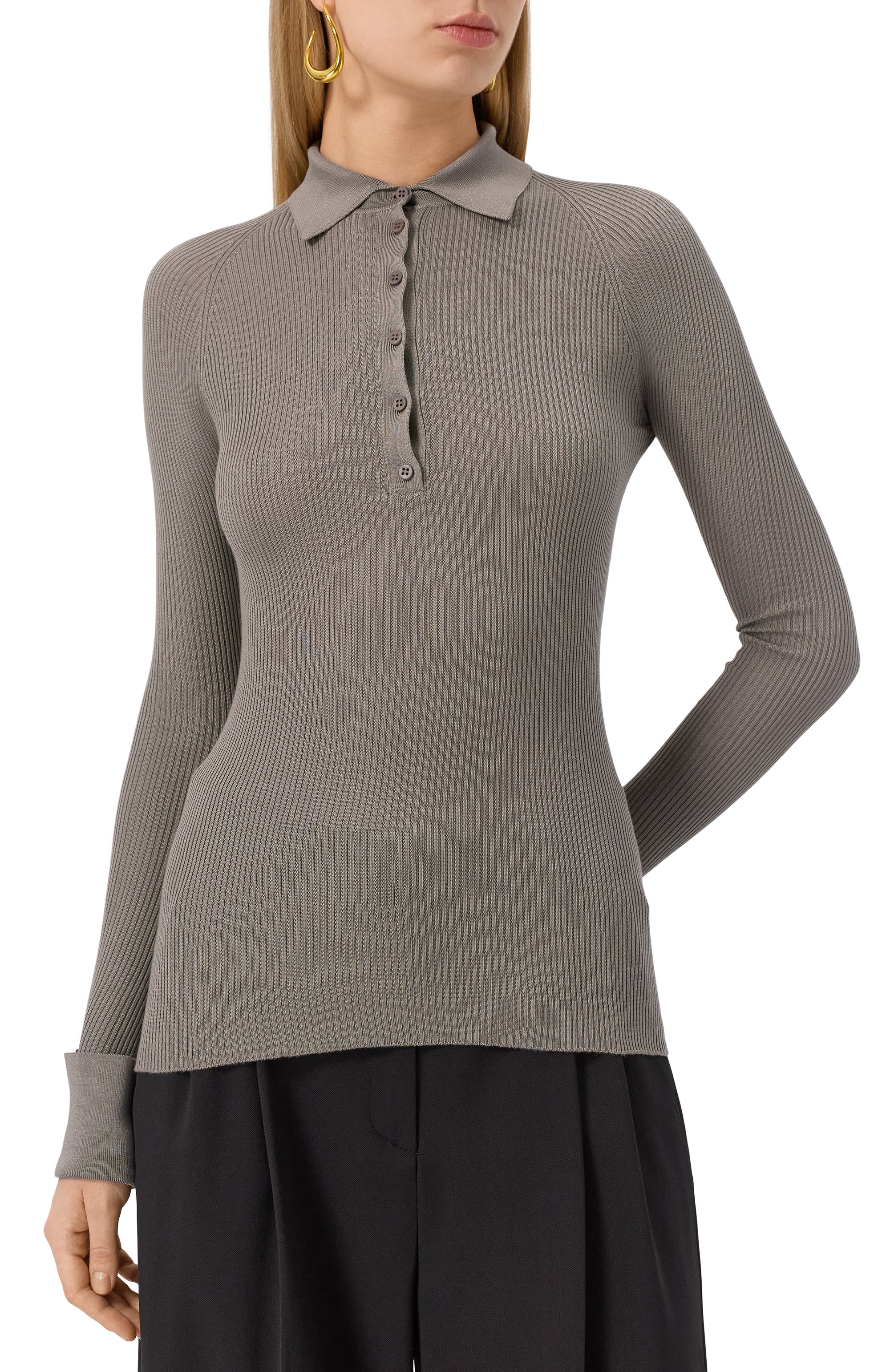 Шелковое поло SASUPHI, арт. S25614/SE, фото 3