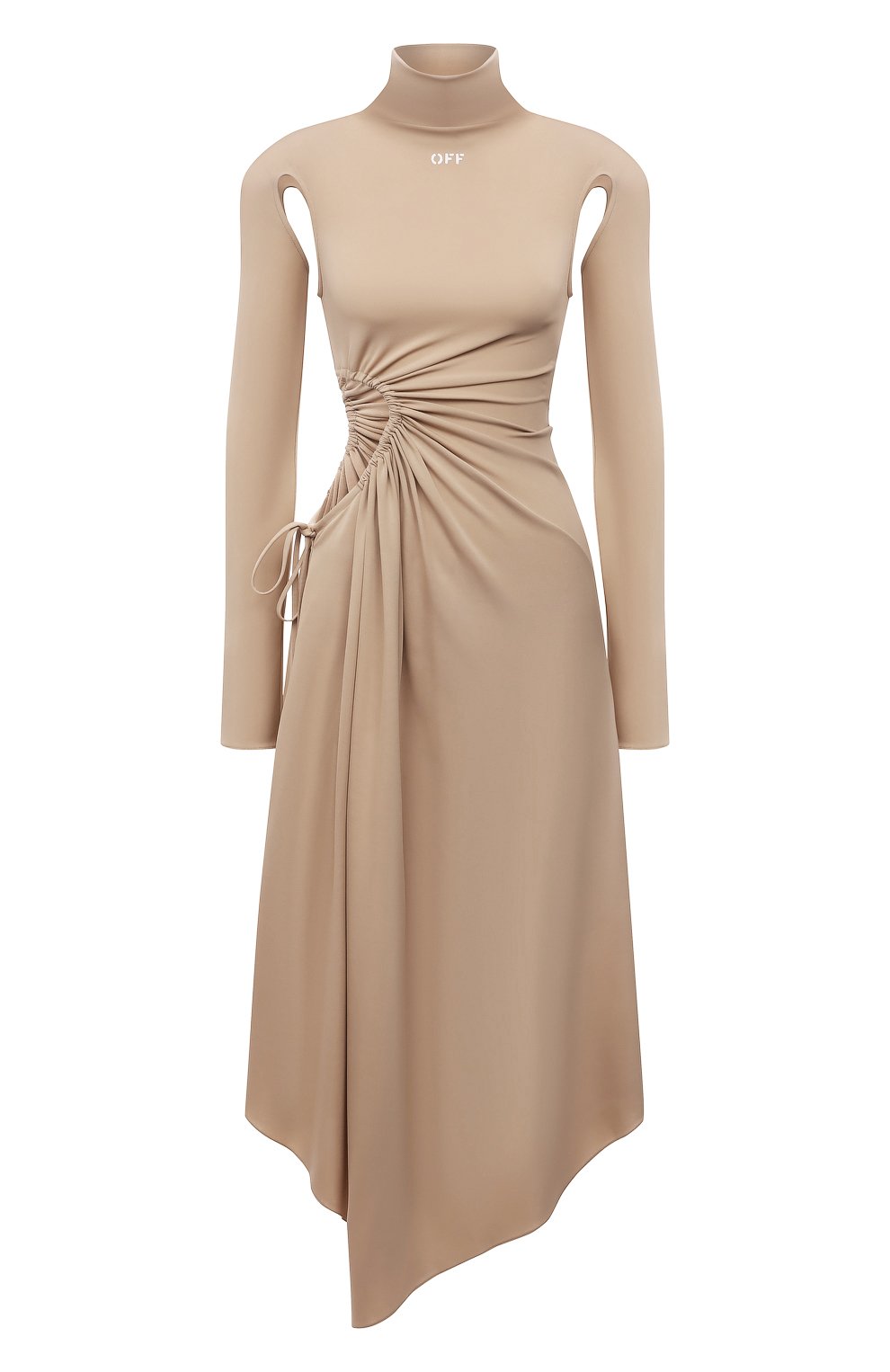 Платье из вискозы OFF-WHITE, арт. 0WDB320S21JER001, фото 1