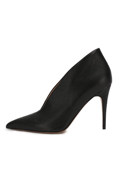 Кожаные ботильоны all stitched VALENTINO, арт. SW2S0L03/CYN, фото 3