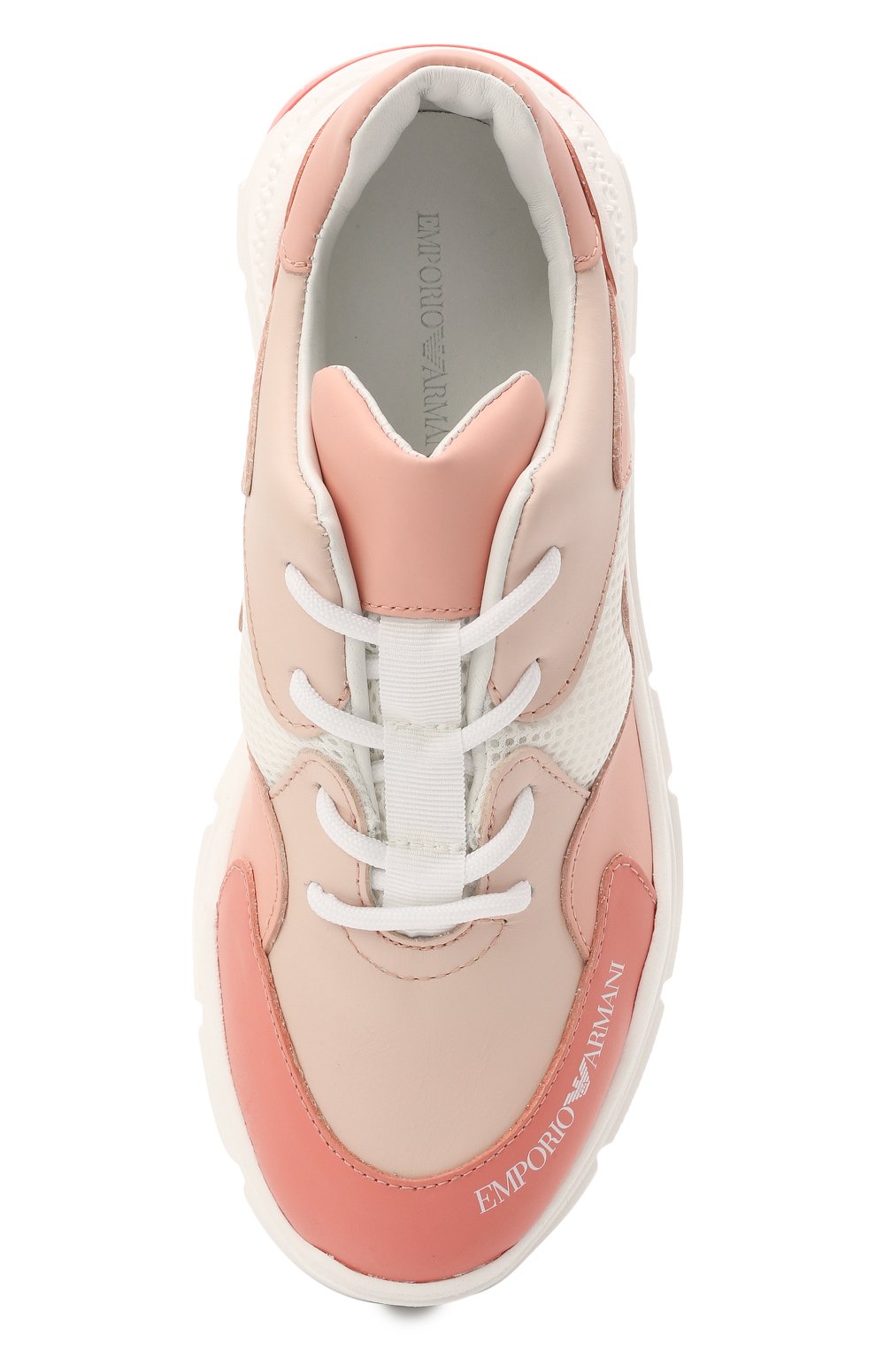 Кожаные кроссовки EMPORIO ARMANI, арт. XYX008/X0I46/35-40, фото 4