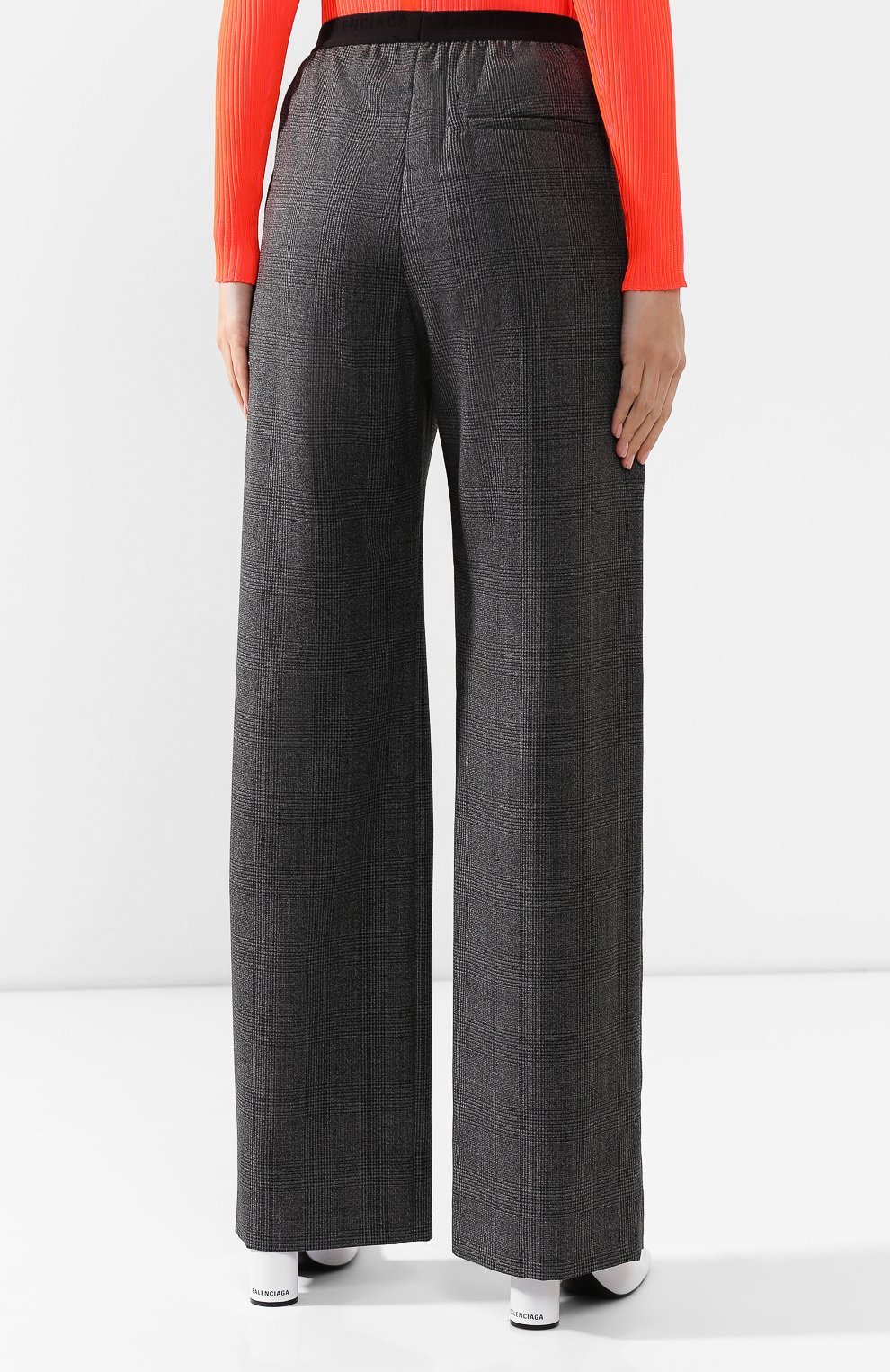 Шерстяные брюки BALENCIAGA, арт. 583824/TGT14, фото 4