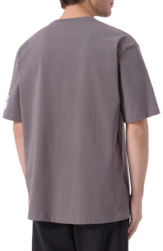 Хлопковая футболка Comme des Fuckdown CFABM01783 Серый  CFABM01783 Фото 4