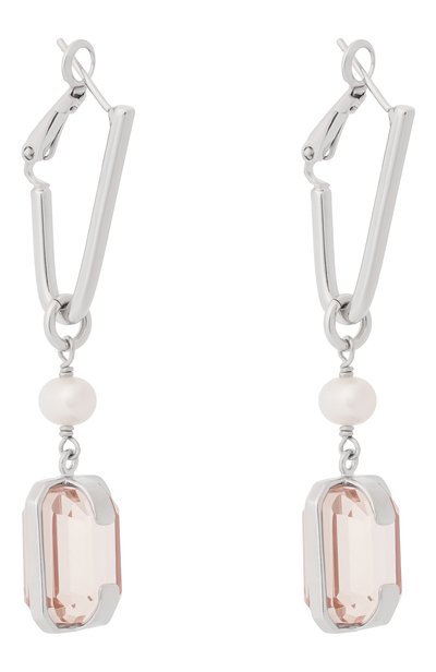 Серьги CRYSTALLINE JEWELLERY серебряного цвета по цене 13090 руб., арт. 301, фото 3 Серьги CRYSTALLINE JEWELLERY, арт. 301, фото 3