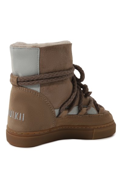 Замшевые полусапоги INUIKII, арт. 65202-076/27-32, фото 3