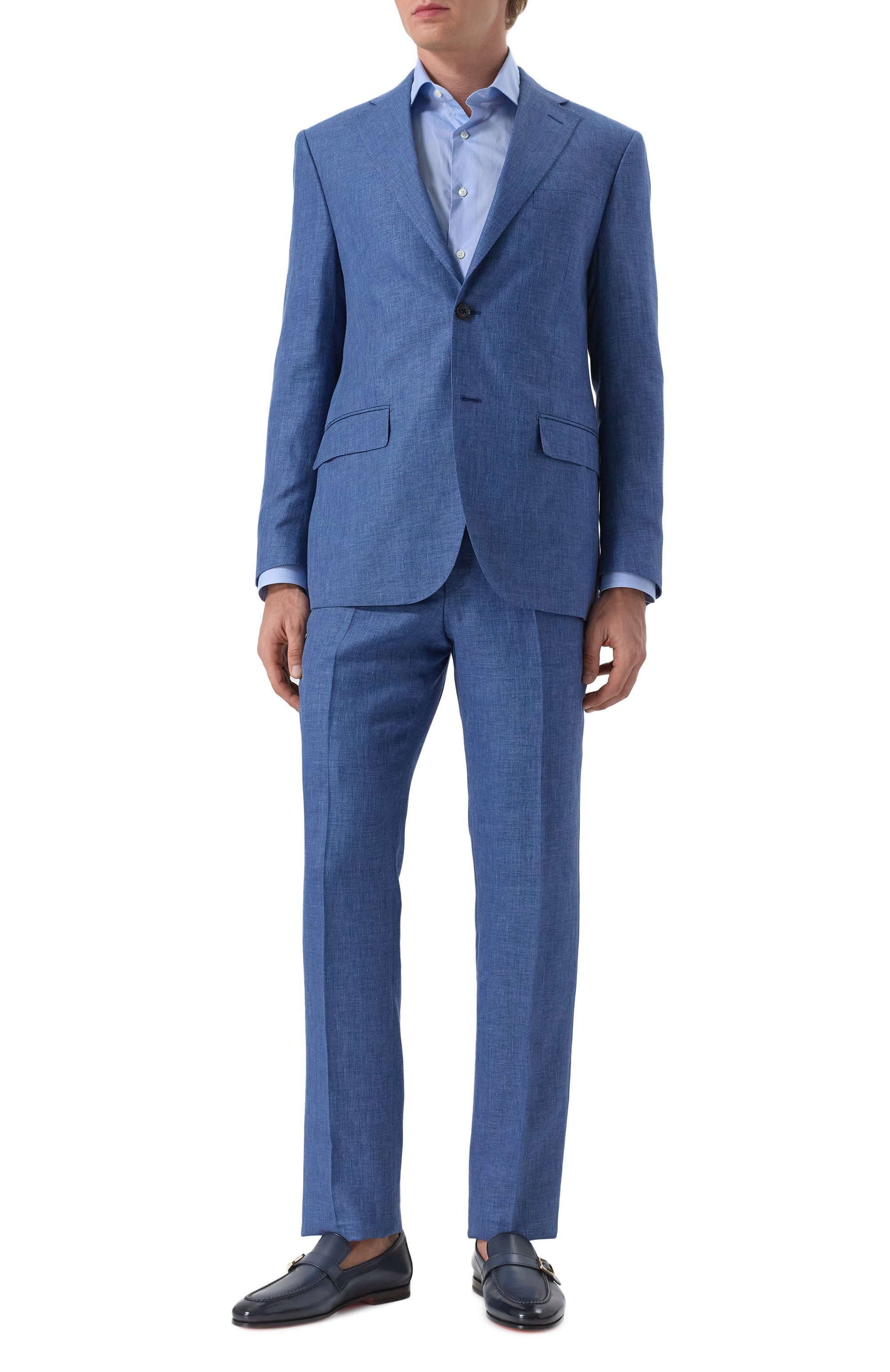 Кожаные лоферы carlos SANTONI, арт. MCNG18005SA4SLAS, фото 2