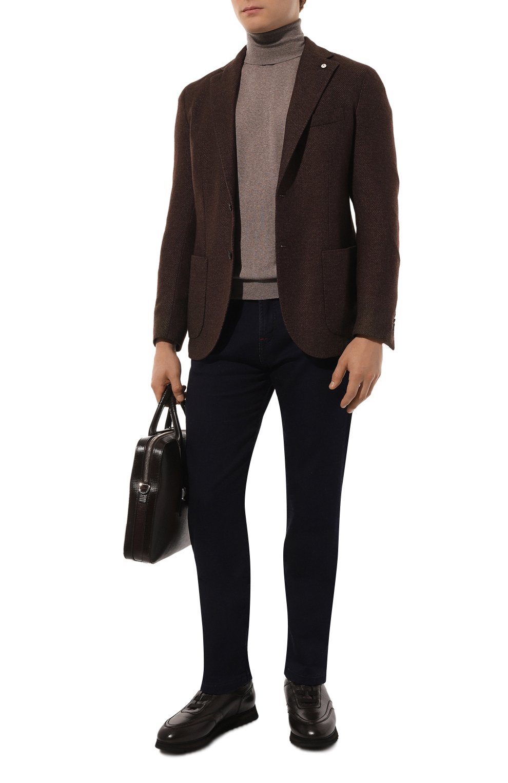 Кожаные кроссовки DOUCAL'S, арт. DU3316WINNPN712T, фото 2