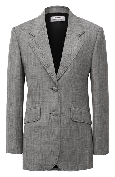 Шерстяной жакет MIU MIU, арт. MH1502-1JJ8-F0154, фото 1