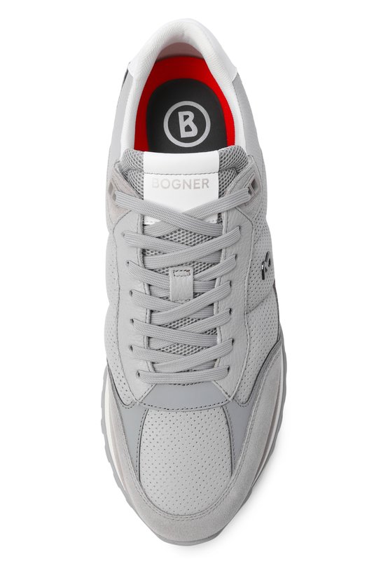Кожаные кроссовки Newport Bogner 12621405 Серый  12621405 Фото 6