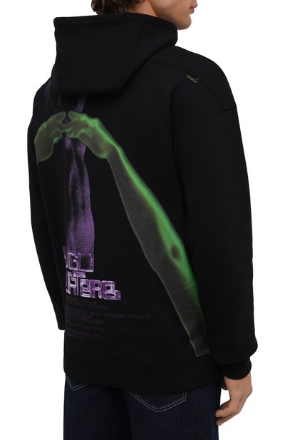 Хлопковое худи HUGO, арт. 50463825, фото 4