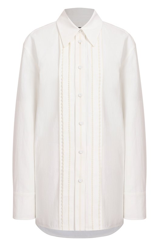 Льняная рубашка Jil Sander J02DL0224-J60001 Белый J02DL0224-J60001