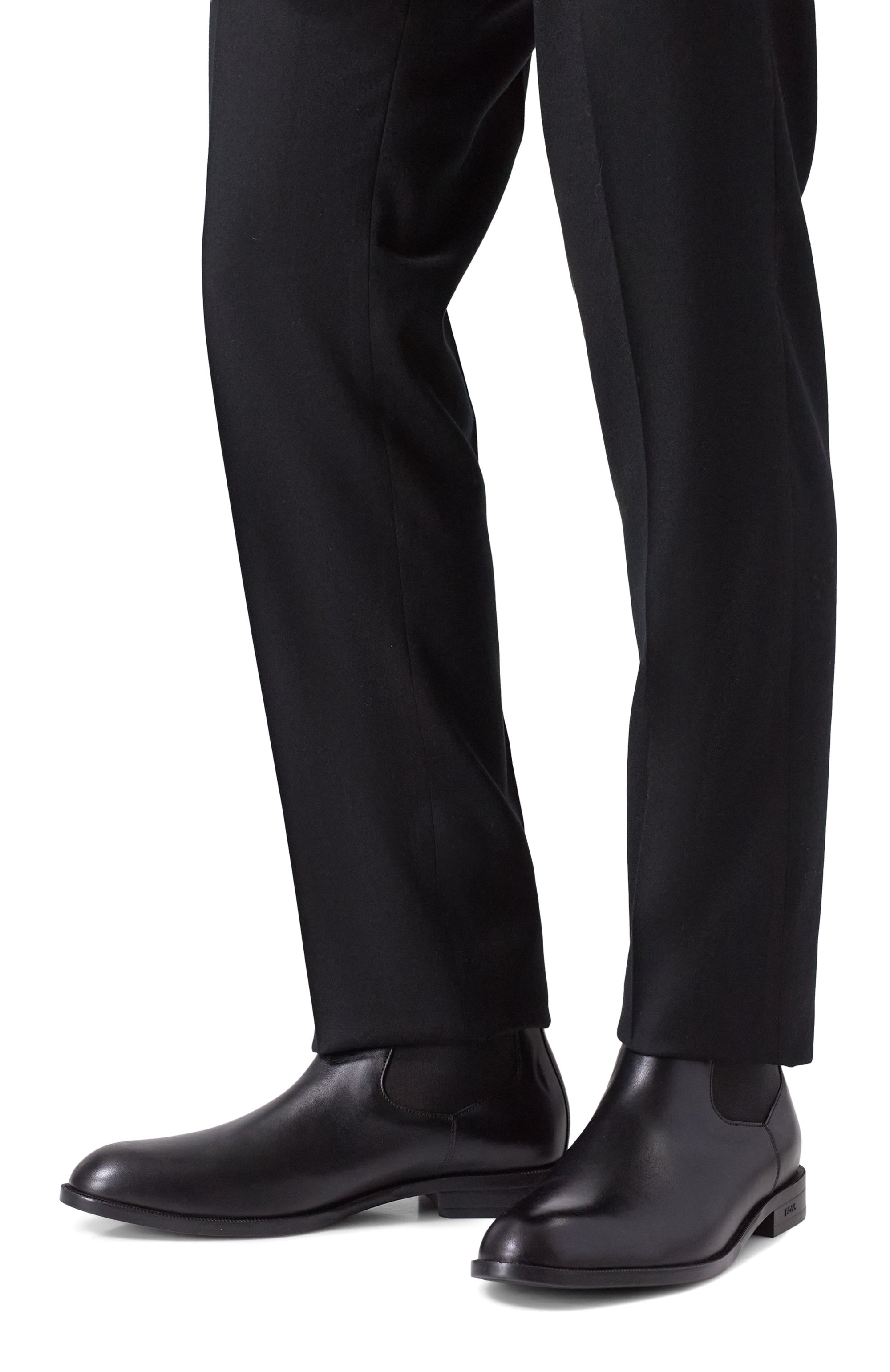 Кожаные челси tayil BOSS черного цвета по цене 29950 руб., арт. 50552489, фото 3 Кожаные челси tayil BOSS, арт. 50552489, фото 3