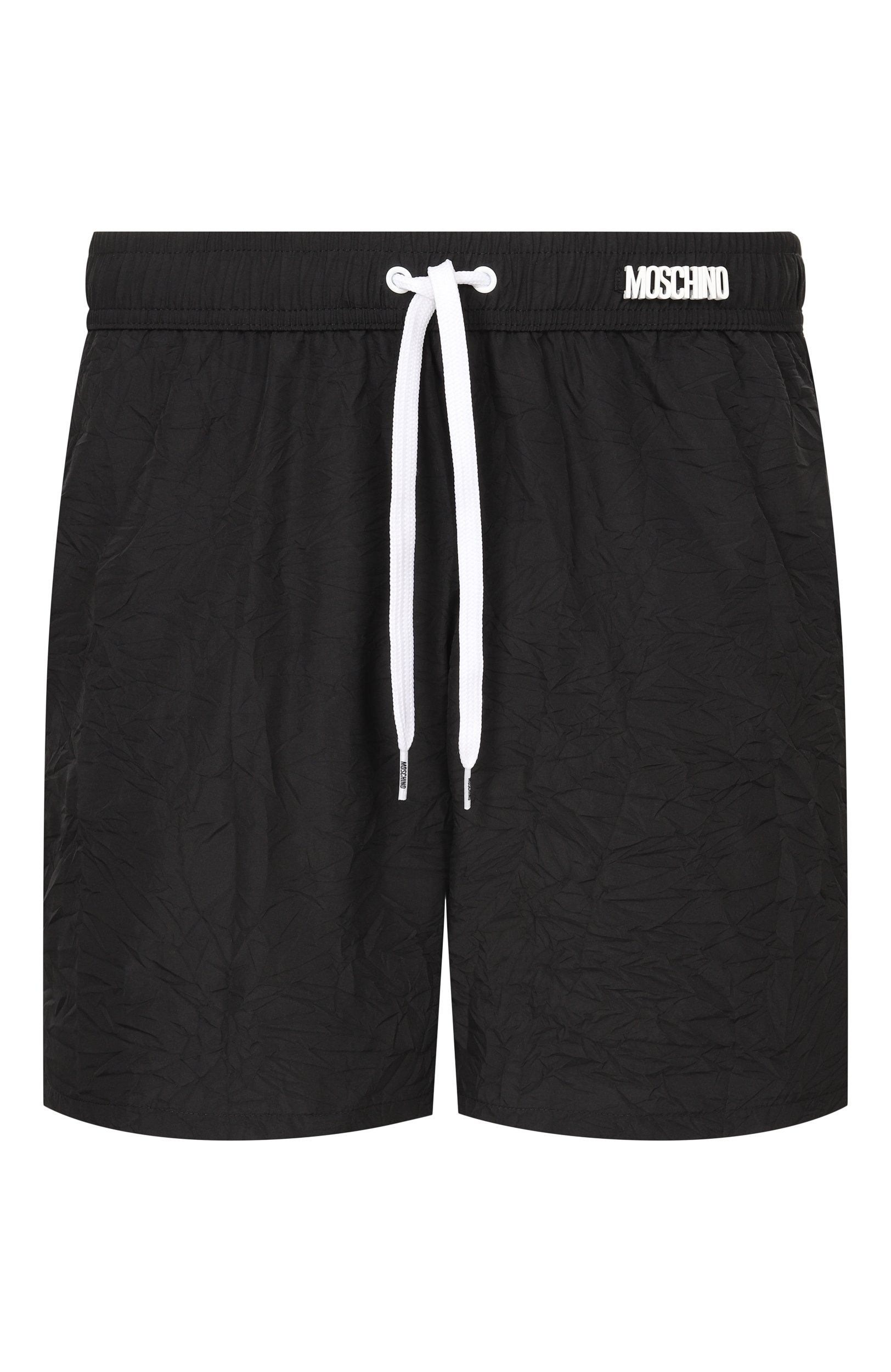 Плавки-шорты MOSCHINO черного цвета по цене 29950 руб., арт. A4213/9304, фото 1 Плавки-шорты MOSCHINO, арт. A4213/9304, фото 1